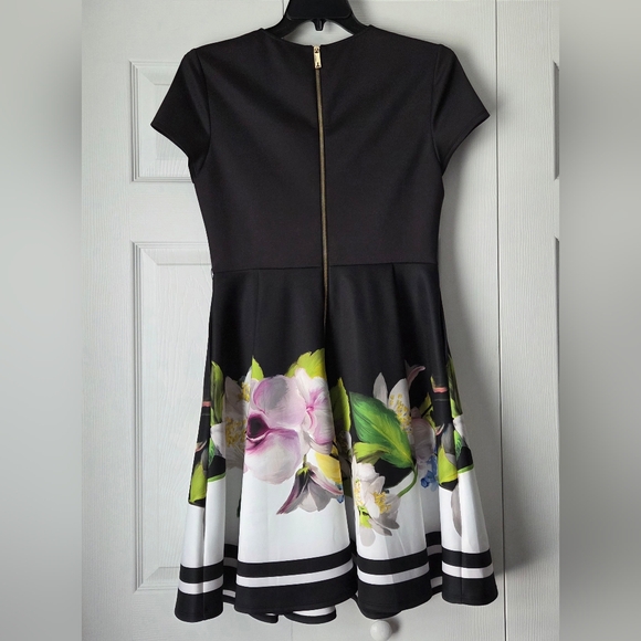 Ted Baker Vidaa Forget-Me-Not Skater Dress. US size 10. See description! - Picture 7 of 14